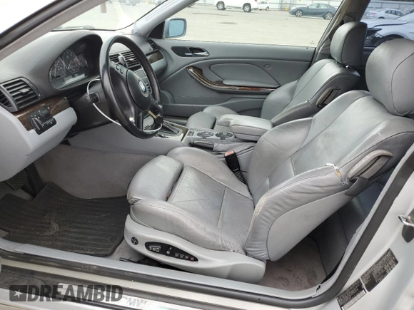 2001 BMW 3 Series 330Ci with VIN WBABN53441JU35456, listed as a Copart auction lot 51002865 with 155,045 mi miles and Salvage Title. Bid and sale history available at carsss.com. Image 7.