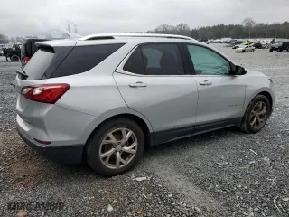 2018 Chevrolet Equinox Premier with VIN 2GNAXMEV2J6190959, listed as a Copart auction lot 45976725 with 0 mi miles and Salvage Title. Bid and sale history available at carsss.com. Image 3.