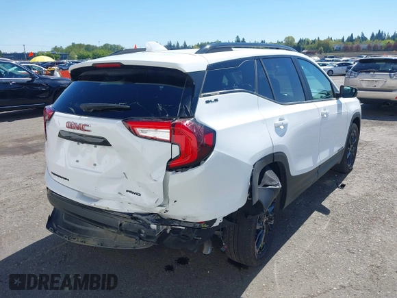 2024 GMC Terrain SLE with VIN 3GKALTEG5RL338632, listed as a IAAI auction lot 40102556 with 3,715 mi miles and . Bid and sale history available at DreamBid. Image 6.