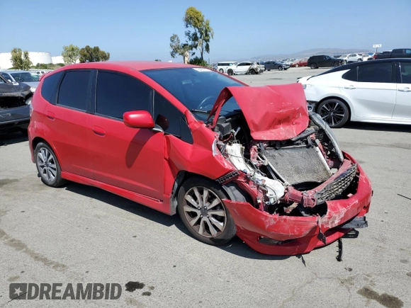 2013 Honda Fit Sport с VIN JHMGE8H57DC071259, выставлен на аукционе Copart как лот 55482135 с пробегом 115 322 миль миль и Списание • Salvage title. История ставок и продаж доступна на DreamBid. Изображение 4.