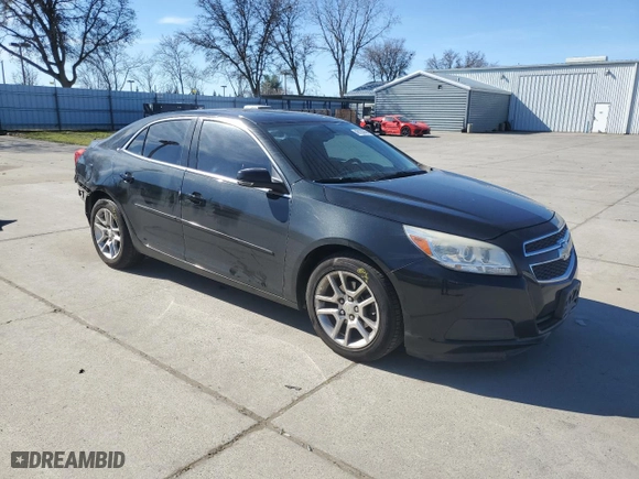 2013 Chevrolet Malibu LT with VIN 1G11C5SA8DF350664, listed as a Copart auction lot 46190945 with 171,905 mi miles and Salvage Title. Bid and sale history available at carsss.com. Image 4.