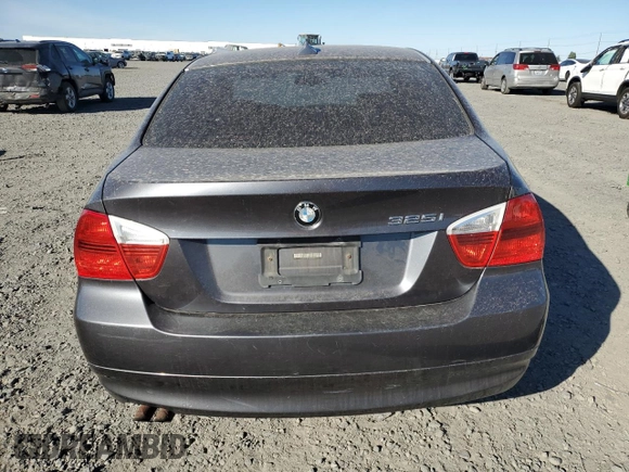 2006 BMW 3 Series 325i with VIN WBAVB13526KX65170, listed as a Copart auction lot 73388364 with 0 mi miles and Salvage Title. Bid and sale history available at carsss.com. Image 6.