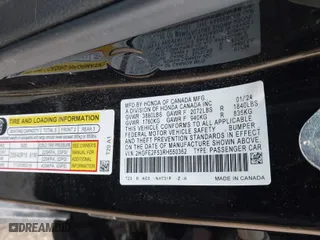 2024 Honda Civic Sedan Sport with VIN 2HGFE2F53RH550362, listed as a IAAI auction lot 41490480 with 19,358 mi miles. Bid and sale history available at carsss.com. Image 9.