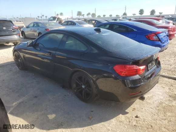 2015 BMW 4 Series 435i with VIN WBA3R1C50FK194068, listed as a Copart auction lot 74445814 with 0 mi miles and Non Repairable. Bid and sale history available at carsss.com. Image 2.