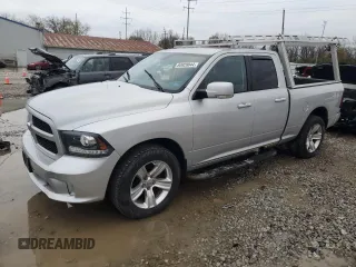 2013 Ram 1500 Sport with VIN 1C6RR7HTXDS526139, listed as a Copart auction lot 80929044 with 87,381 mi miles and Clean title. Bid and sale history available at DreamBid. Image 1.