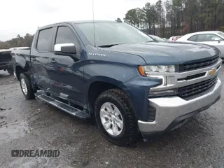 2022 Chevrolet Silverado 1500 LT with VIN 1GCPWCEDXNZ148444, listed as a IAAI auction lot 40968667 with 56,044 mi miles and . Bid and sale history available at DreamBid. Image 1.