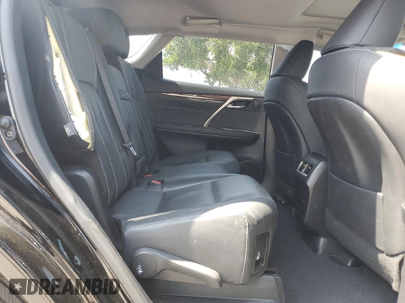 2018 Lexus RX 350L Premium with VIN JTJGZKCA4J2003555, listed as a Copart auction lot 55888515 with 61,391 mi miles and Salvage title. Bid and sale history available at DreamBid. Image 11.