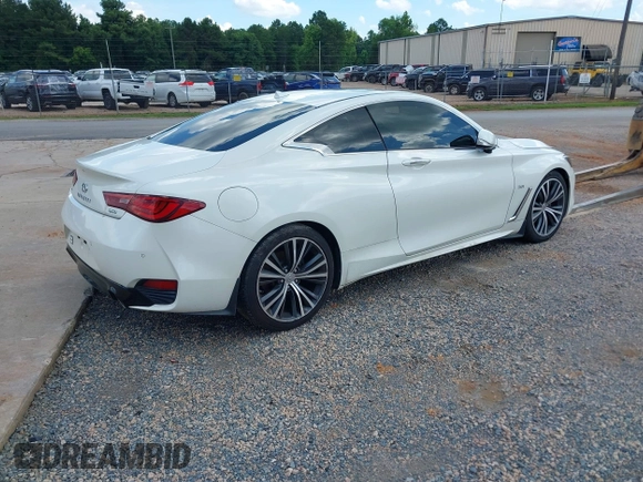 2017 Infiniti Q60 Premium z VIN JN1EV7EL7HM554324, wystawiony jako IAAI lot #42541230 z przebiegiem 92 728 mil mil oraz . Historia ofert i sprzedaży dostępna na DreamBid. Obrazek 4.