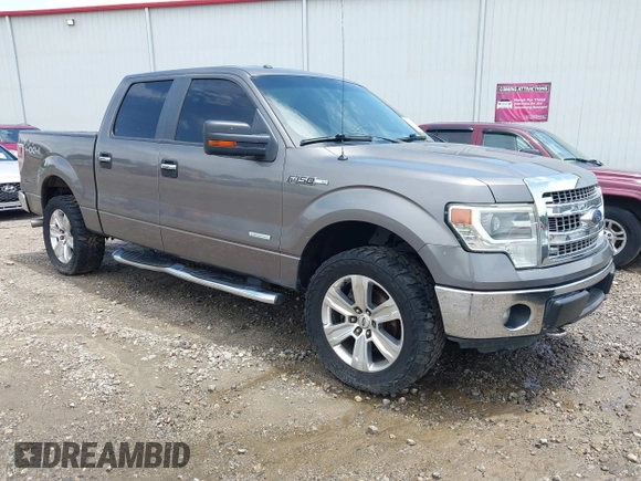 2014 Ford F-150 XL with VIN 1FTFW1ET3EFA92386, listed as a IAAI auction lot 42454065 with 283,399 mi miles and . Bid and sale history available at DreamBid. Image 1.
