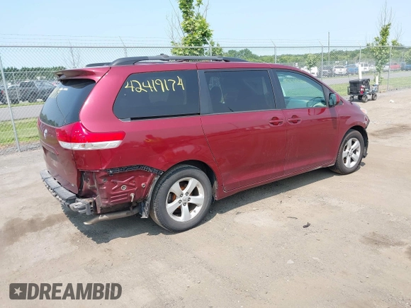 2014 Toyota Sienna LE AAS с VIN 5TDKK3DC6ES417507, выставлен на аукционе IAAI как лот 42419179 с пробегом 156 058 миль миль и . История ставок и продаж доступна на DreamBid. Изображение 4.