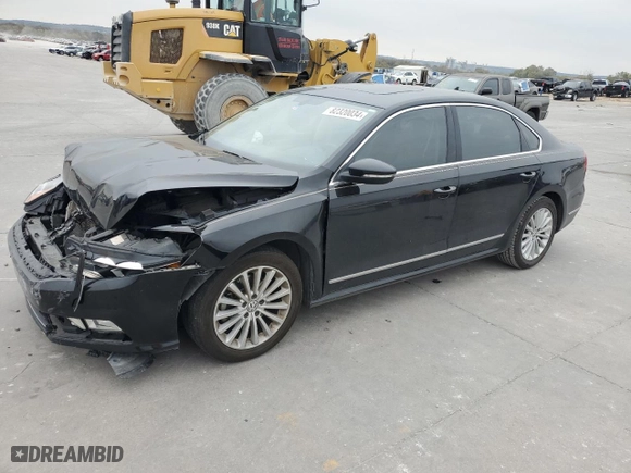 2016 Volkswagen Passat 1.8T SE w/Technology with VIN 1VWBS7A34GC010928, listed as a Copart auction lot 82320034 with 86,900 mi miles and Salvage Title. Bid and sale history available at carsss.com. Image 1.