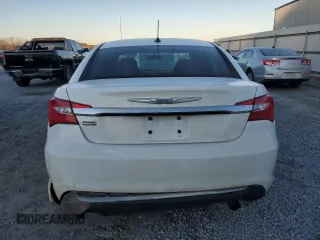 2013 Chrysler 200 LX with VIN 1C3CCBAG3DN743065, listed as a Copart auction lot 88041135 with 209,621 mi miles and Salvage Title. Bid and sale history available at carsss.com. Image 6.