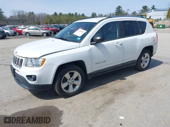 2011 Jeep Compass with VIN 1J4NF1FB9BD134384, listed as a IAAI auction lot 41941563 with 132,147 mi miles and . Bid and sale history available at DreamBid. Image 2.