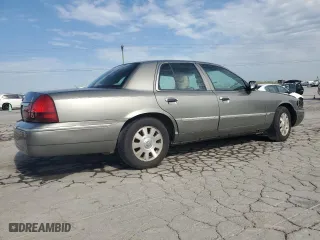 2004 Mercury Grand Marquis LS Premium with VIN 2MEHM75W14X602571, listed as a Copart auction lot 53427295 with 67,423 mi miles and Salvage Title. Bid and sale history available at carsss.com. Image 3.