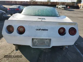 1981 Chevrolet Corvette with VIN 1G1AY8761BS409288, listed as a Copart auction lot 43998085 with 66,225 mi miles and Clean Title. Bid and sale history available at carsss.com. Image 6.