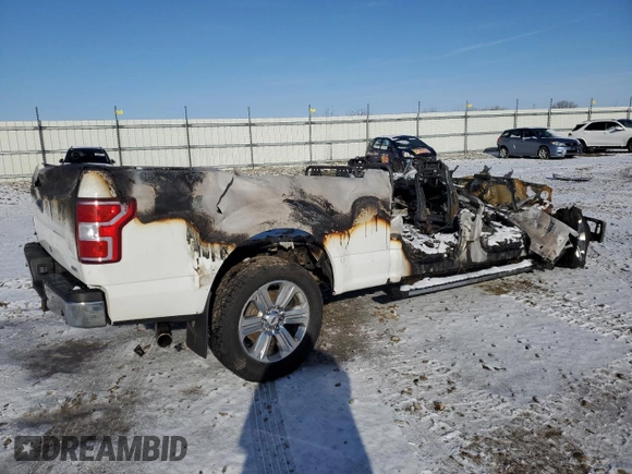 2018 Ford F-150 XL with VIN 1FTFW1EG4JFC61439, listed as a Copart auction lot 50991775 with 0 mi miles and Non Repairable. Bid and sale history available at carsss.com. Image 3.