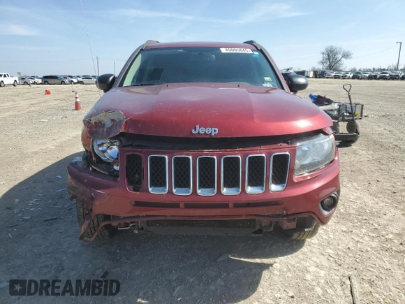 2016 Jeep Compass 75th Anniversary with VIN 1C4NJCBB5GD749124, listed as a Copart auction lot 45005845 with 84,702 mi miles and Salvage Title. Bid and sale history available at carsss.com. Image 5.