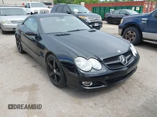 2007 Mercedes-Benz SL 550 with VIN WDBSK71F67F124018, listed as a IAAI auction lot 42576959 with 83,401 mi miles and . Bid and sale history available at DreamBid. Image 1.