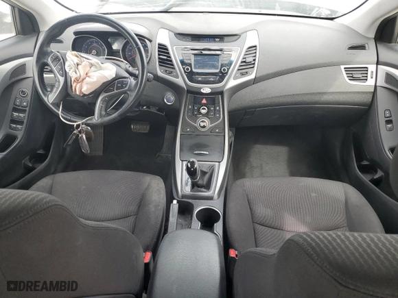 2016 Hyundai Elantra Value Edition with VIN KMHDH4AE0GU505725, listed as a Copart auction lot 49059315 with 93,760 mi miles and Salvage Title. Bid and sale history available at carsss.com. Image 8.
