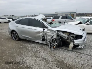 2019 Ford Fusion Titanium with VIN 3FA6P0D96KR254352, listed as a Copart auction lot 80476984 with 0 mi miles and Salvage Title. Bid and sale history available at carsss.com. Image 4.