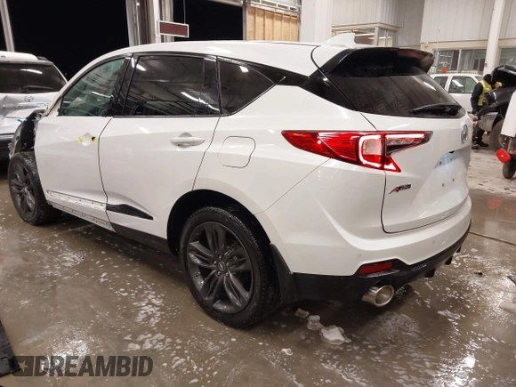 2021 Acura RDX w/A-Spec Package with VIN 5J8TC2H61ML034429, listed as a IAAI auction lot 41305062 with 53,618 mi miles. Bid and sale history available at carsss.com. Image 3.