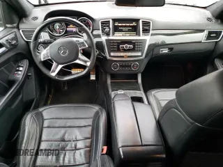 2015 Mercedes-Benz M 63 AMG with VIN 4JGDA7EB0FA440509, listed as a Copart auction lot 73954174 with 74,650 mi miles and Salvage Title. Bid and sale history available at carsss.com. Image 8.