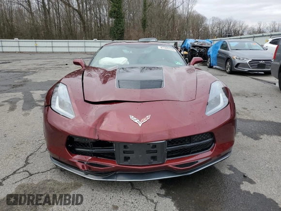 2016 Chevrolet Corvette 1LT with VIN 1G1YA2D78G5116815, listed as a Copart auction lot 47395335 with 18,278 mi miles and Salvage Title. Bid and sale history available at carsss.com. Image 5.