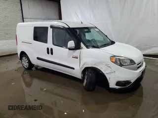 2017 Ram ProMaster City Cargo Tradesman SLT with VIN ZFBERFBBXH6D83800, listed as a Copart auction lot 75333564 with 107,509 mi miles and Salvage Title. Bid and sale history available at DreamBid. Image 4.