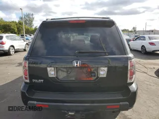 2007 Honda Pilot EX-L with VIN 5FNYF28767B041467, listed as a Copart auction lot 88322515 with 156,403 mi miles and Salvage Title. Bid and sale history available at carsss.com. Image 6.