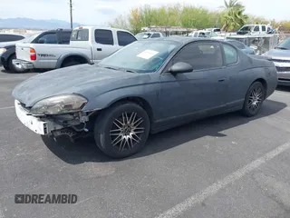 2006 Chevrolet Monte Carlo LT 3.9L with VIN 2G1WK151169366021, listed as a IAAI auction lot 41874601 with 104,202 mi miles. Bid and sale history available at carsss.com. Image 2.