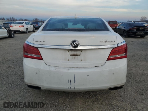 2016 Buick LaCrosse Leather with VIN 1G4GB5G3XGF154918, listed as a Copart auction lot 42720175 with Not Provided miles and Salvage Title. Bid and sale history available at DreamBid. Image 6.