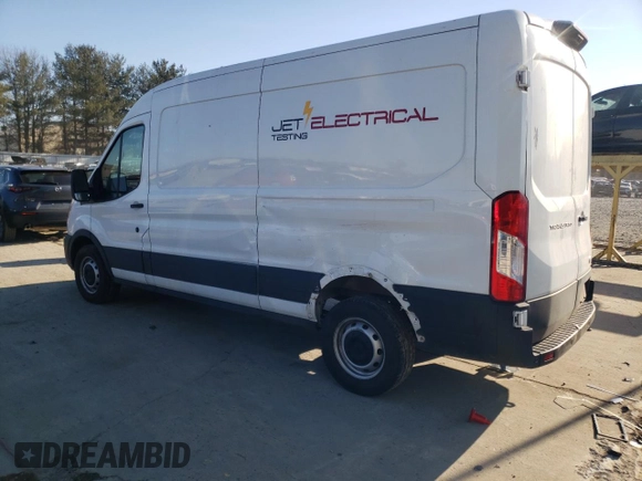 2023 Ford Transit Cargo with VIN 1FTBR1C88PKA57115, listed as a Copart auction lot 52321375 with 48,740 mi miles and Salvage Title. Bid and sale history available at DreamBid. Image 2.