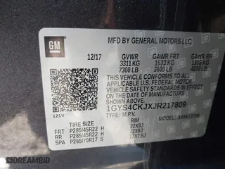 2018 Cadillac Escalade Premium Luxury with VIN 1GYS4CKJXJR217809, listed as a IAAI auction lot 41711281 with 63,482 mi miles. Bid and sale history available at carsss.com. Image 9.