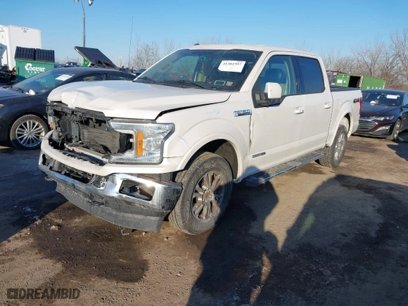2018 Ford F-150 XL with VIN 1FTFW1E12JFE79214, listed as a IAAI auction lot 41381997 with 139,116 mi miles. Bid and sale history available at carsss.com. Image 19.