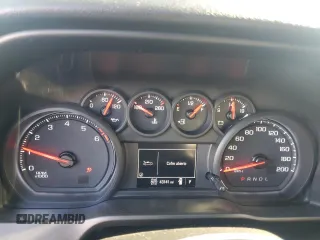 2020 Chevrolet Silverado 1500 Custom Trail Boss with VIN 1GCPYCEF5LZ104103, listed as a Copart auction lot 49333805 with 43,141 mi miles and Salvage Title. Bid and sale history available at DreamBid. Image 9.