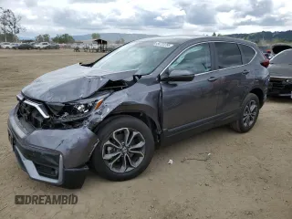 2021 Honda CR-V EX-L with VIN 2HKRW1H87MH417047, listed as a Copart auction lot 54723795 with 30,435 mi miles and Salvage Title. Bid and sale history available at carsss.com. Image 1.