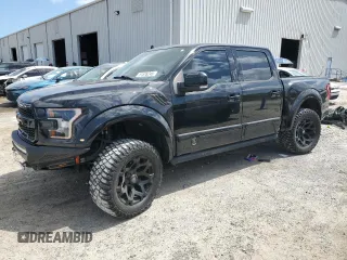2020 Ford F-150 Raptor with VIN 1FTFW1RG0LFB10014, listed as a Copart auction lot 51578245 with 57,303 mi miles and Non Repairable. Bid and sale history available at carsss.com. Image 1.