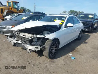 2022 Mercedes-Benz C 300 with VIN W1KAF4GB8NR016960, listed as a IAAI auction lot 42056468 with 38,229 mi miles and . Bid and sale history available at DreamBid. Image 2.
