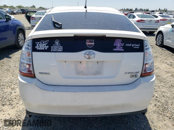 2009 Toyota Prius with VIN JTDKB20U997878970, listed as a Copart auction lot 55141975 with Not Provided miles and Salvage Title. Bid and sale history available at carsss.com. Image 6.
