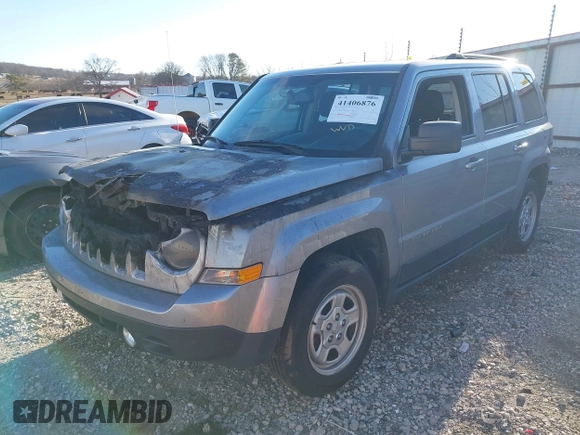 2017 Jeep Patriot Sport SE with VIN 1C4NJPBA7HD116446, listed as a IAAI auction lot 41406876 with Not provided miles and . Bid and sale history available at DreamBid. Image 2.