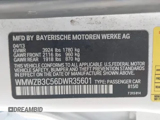 2013 MINI Countryman with VIN WMWZB3C56DWR35601, listed as a IAAI auction lot 42689147 with 80,024 mi miles and . Bid and sale history available at DreamBid. Image 9.