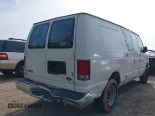 2008 Ford Econoline Cargo Commercial with VIN 1FTNE14W58DA55740, listed as a IAAI auction lot 42117873 with 191,734 mi miles. Bid and sale history available at carsss.com. Image 14.