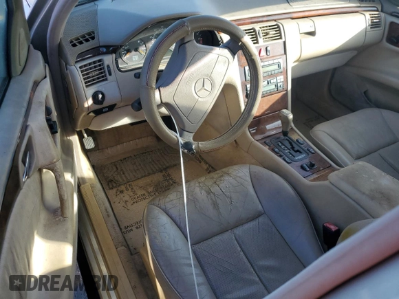 1998 Mercedes-Benz E-Class with VIN WDBJF65F3WA526398, listed as a Copart auction lot 78378434 with 0 mi miles and Salvage Title. Bid and sale history available at carsss.com. Image 8.