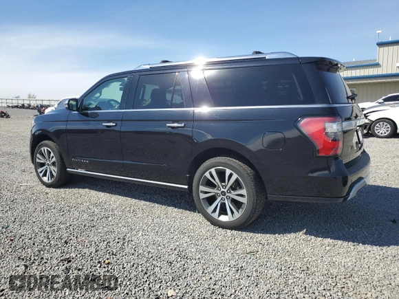 2020 Ford Expedition Max Platinum with VIN 1FMJK1MT5LEA80052, listed as a Copart auction lot 50329655 with 103,274 mi miles and Salvage title. Bid and sale history available at DreamBid. Image 2.