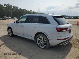 2022 Audi Q7 Premium Plus with VIN WA1LJBF79ND017822, listed as a Copart auction lot 59515795 with 71,101 mi miles and Salvage title. Bid and sale history available at DreamBid. Image 2.
