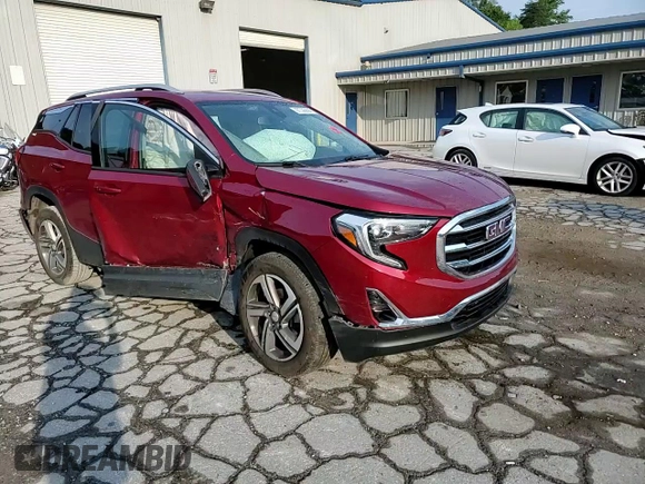 2020 GMC Terrain SLT with VIN 3GKALVEVXLL246773, listed as a Copart auction lot 67335694 with 97,127 mi miles and Salvage title. Bid and sale history available at DreamBid. Image 12.