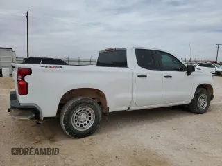 2022 Chevrolet Silverado 1500 Work Truck with VIN 1GCRDAED2NZ506249, listed as a Copart auction lot 45020215 with 92,812 mi miles and Clean Title. Bid and sale history available at DreamBid. Image 3.