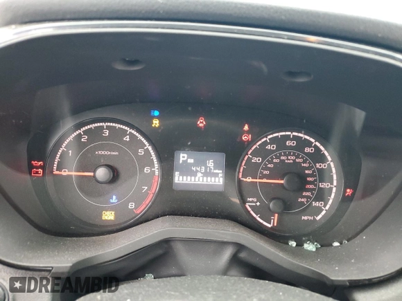 2019 Subaru Impreza with VIN 4S3GKAA68K3604009, listed as a Copart auction lot 57724435 with 44,317 mi miles and Salvage title. Bid and sale history available at DreamBid. Image 9.