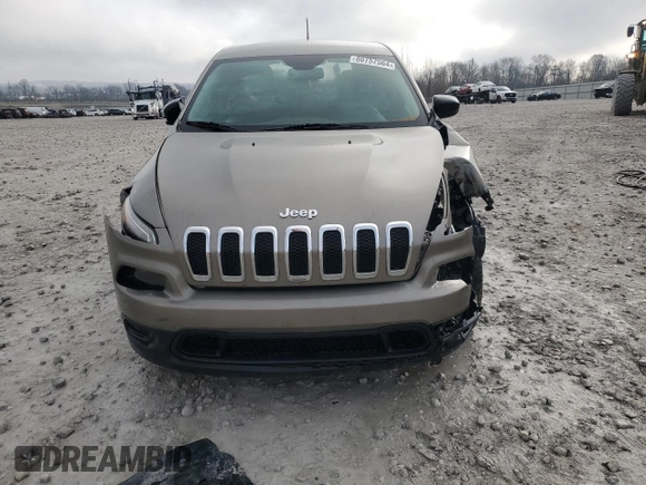 2016 Jeep Cherokee Sport with VIN 1C4PJMAB3GW331150, listed as a Copart auction lot 80757564 with 84,896 mi miles and Clean Title. Bid and sale history available at DreamBid. Image 5.