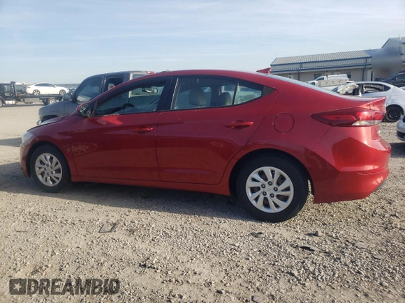 2017 Hyundai Elantra SE z VIN 5NPD74LF7HH211523, wystawiony jako Copart lot #54155405 z przebiegiem Nie podano mil oraz Szkoda całkowita • Salvage title. Historia ofert i sprzedaży dostępna na DreamBid. Obrazek 2.